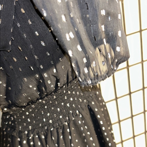 Old Navy Elegant Black Dress with Silver Sparkles - Picture 5 of 15